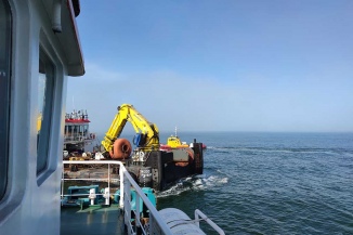 Putting the pipeline with our multipurpose crane vessel BALTIC WORKER
